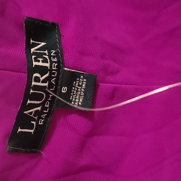 Beautiful plum colored Ralph Lauren dress - Picture 3 of 4